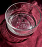 Etched Glass Dish- Pickles - Image 1