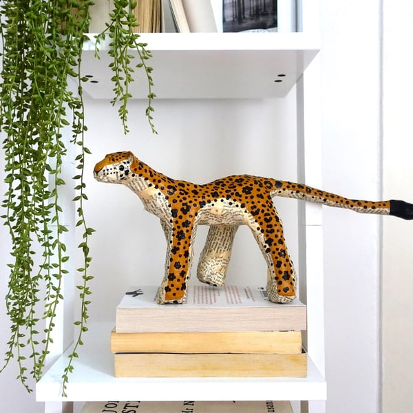 Copper Leopard Pre-Order - Handmade Nature Inspired Whimsical Joy Gifts Home