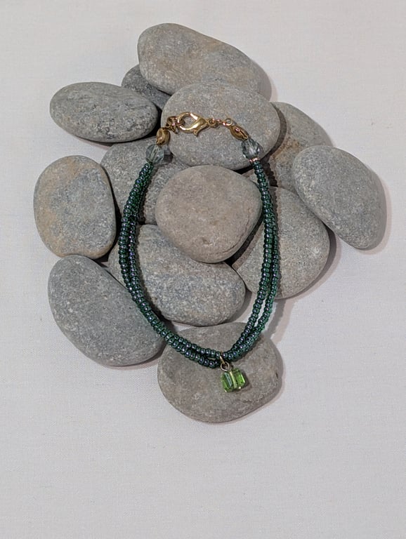 2-Strand Seed Bead Bracelet