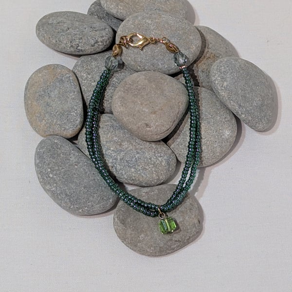 2-Strand Seed Bead Bracelet