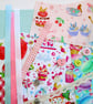 Mini baking themed slow stitching or junk journal kit for a beginner - Image 2