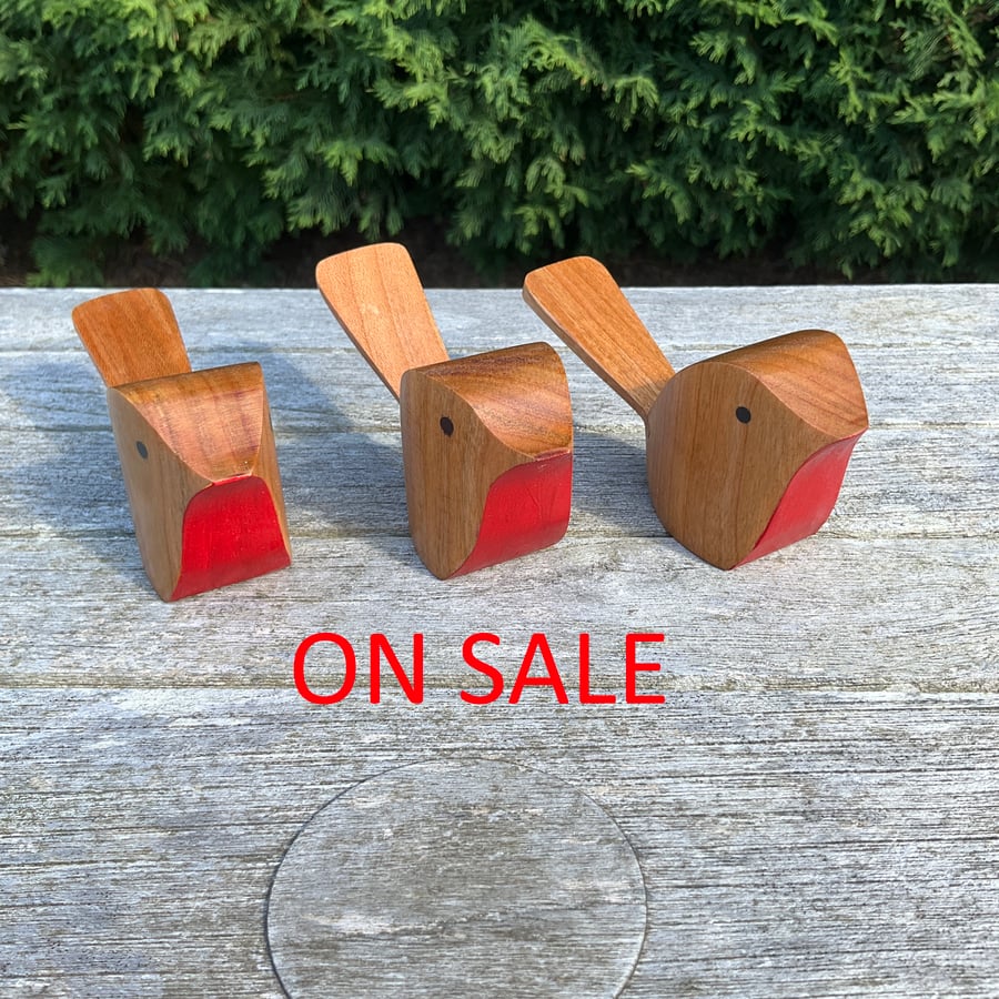 Cherry Wood Robin (B5)