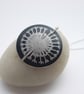 Black seed head disc pendant necklace  - Image 4