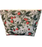 Strawberry Flowers Large Project Bag