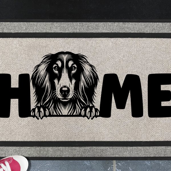 Saluki Home Door Mat - All Weather Doormat - 45x70cm 
