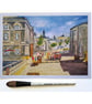  Art print of Royal William Yard Plymouth from original watercolour painting A4 - Image 4