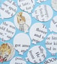100 Beatrix Potter Confetti, 5 shape choices, Baby Shower Christening Party - Image 3