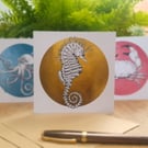 Steph the Spiny Seahorse - Gold