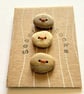 Beach Pebble Buttons Mixed Neutrals - Image 3