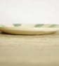 Small Circle Dish - Green Beech and Oak Leaves, Pattern - Image 3