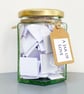 A Jar of Love - Love quotes and sayings - Engagement, Wedding, Anniversary Gift