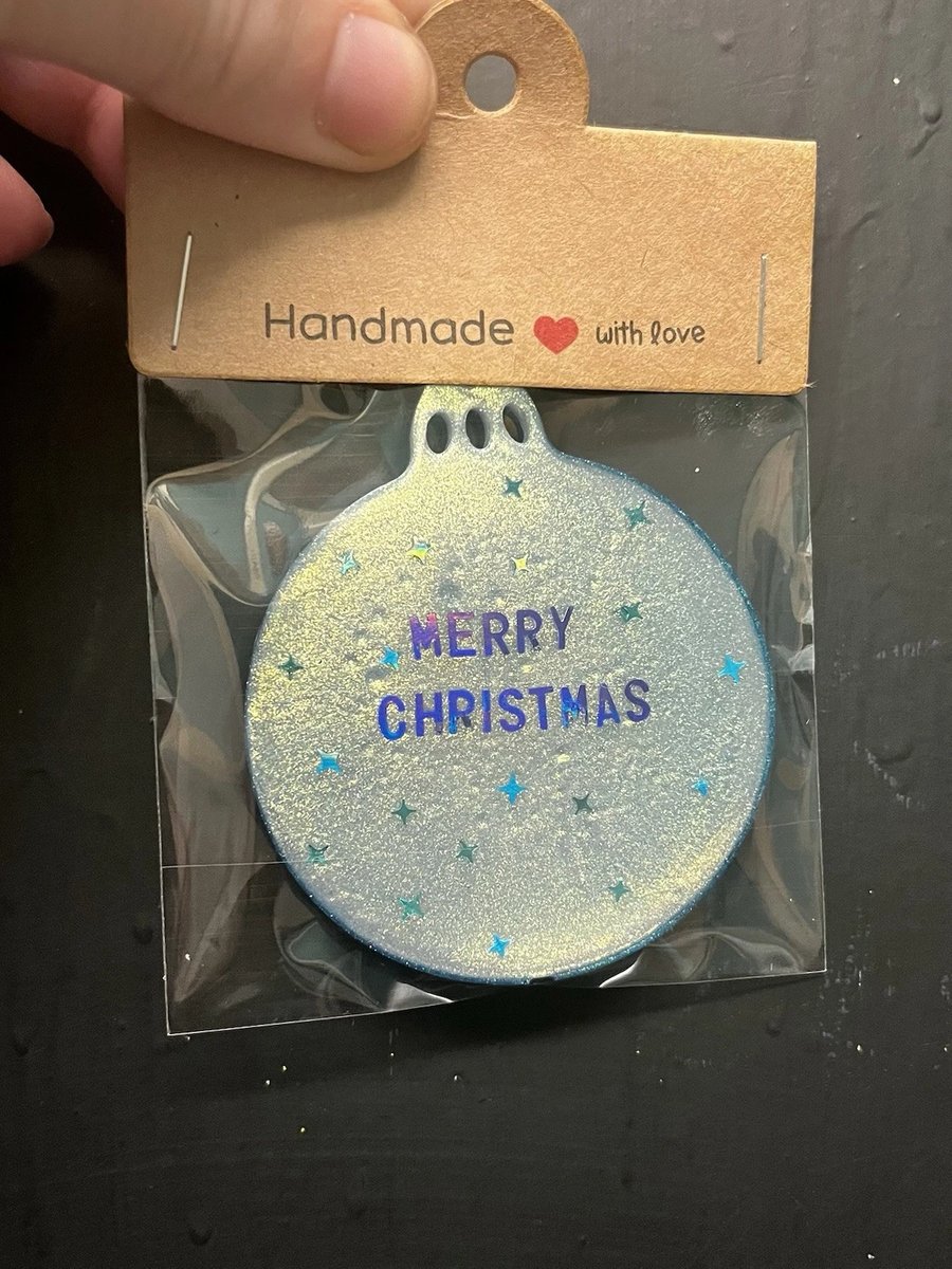 Merry Christmas bauble