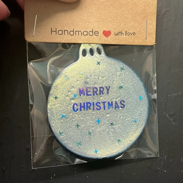 Merry Christmas bauble