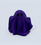 Dark Purple Ghost Ornament - Spooky Halloween Decoration - Image 4