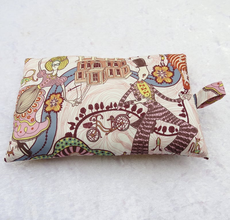 Palm rest, wrist support, made from Liberty Tana Lawn, London