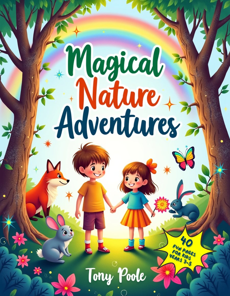 Magical Nature Adventures Colouring Book