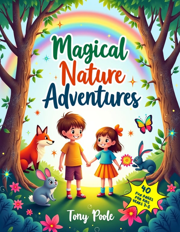 Magical Nature Adventures Colouring Book