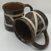 Stoneware mugs 