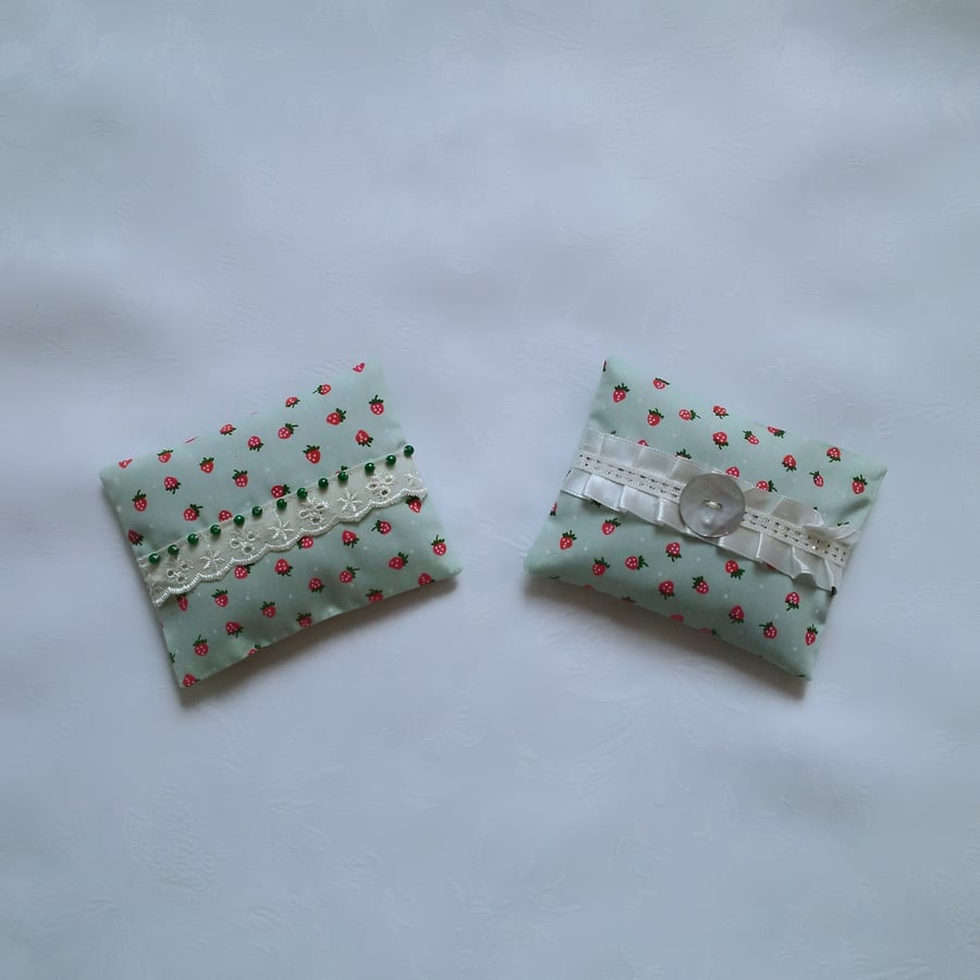 Lavender bags, mint green, set of 2, mother's day gift, birthday, teachers gift