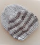 KNITTING PATTERN PDF Special Silver Hat for Baby - Image 4