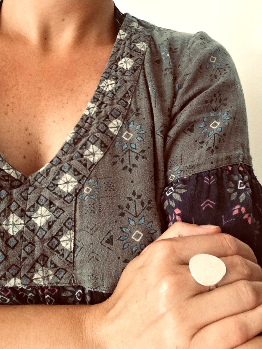 Pebble Ring - Sterling Silver, statement ring, totally unique to you!