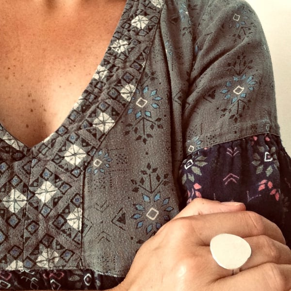 Pebble Ring - Sterling Silver, statement ring, totally unique to you!
