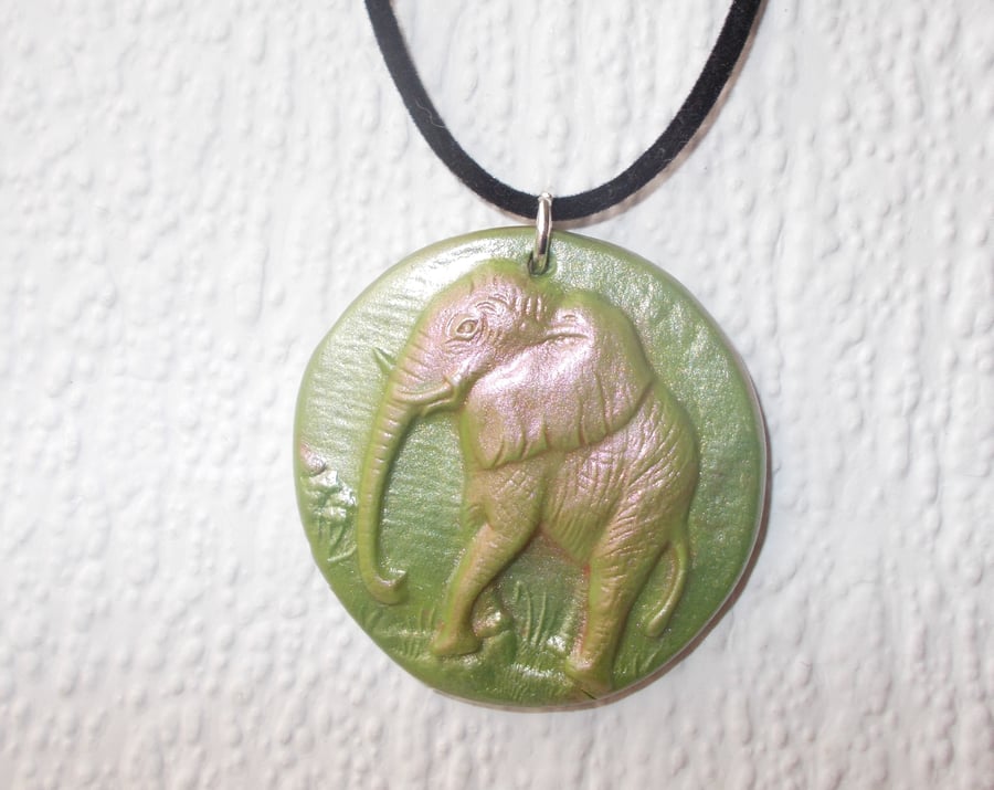 Elephant Pendant Necklace Yoga FREE UK Post