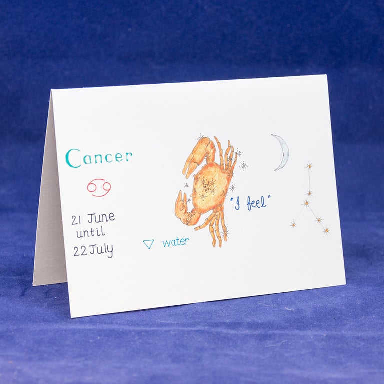 Cancer greetings card