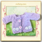 Pink Daisies Cardigan 