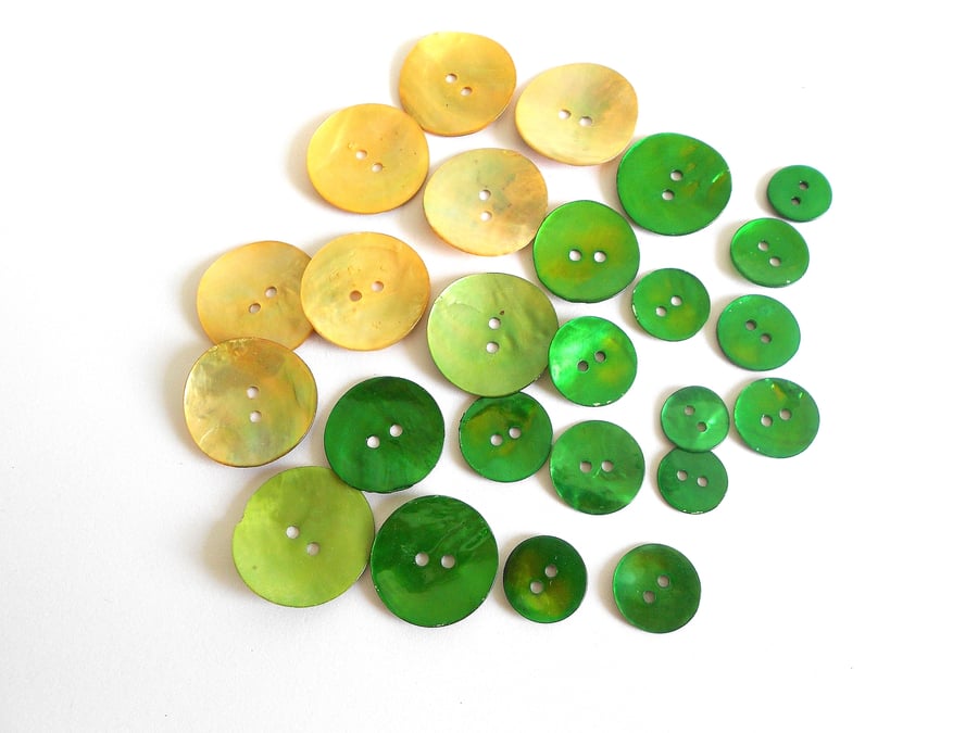Mother of Pearl buttons