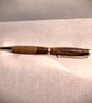 wooden pen with ballpoint