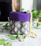Oilcloth Storage Pots. Gift Hamper Baskets - Image 4