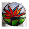 Bird of Paradise Suncatcher Stained Glass 002 Stelitzia 