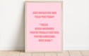 Fun Quote Prints
