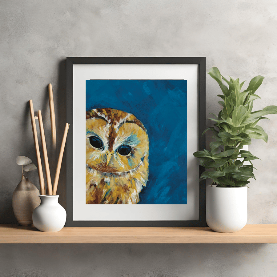 Original Wildlife Art Print - A5 Original Wildlife Art Print - A5