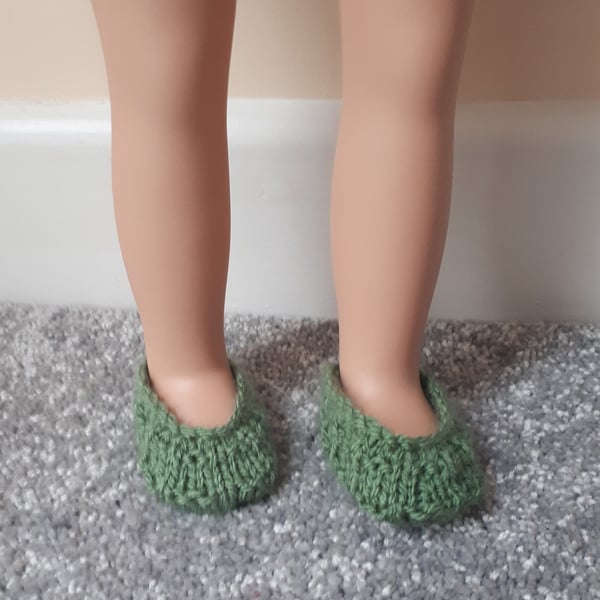 KNITTING PATTERN PDF Cypress Shoes for Doll