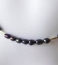 Unique Sterling Silver and Freshwater Peacock Pearl Necklace   - Image 3
