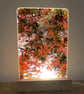 Maple leaf LED lamp - countryside night light - Image 1
