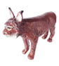 Lynx Ceramic Ornament - Hand Built - Image 4