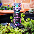 Tegan the Tiger wood carving