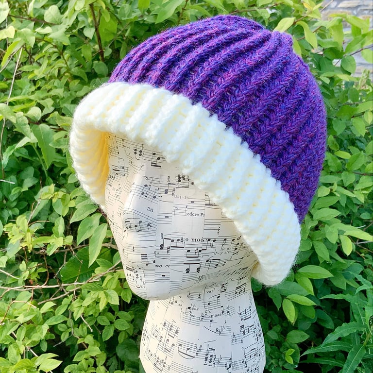 Chunky Knit Hat. Woollen Beanie. Knitted Beanie. Knitted Hat. Woolly Hat. Beanie