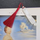 Shark bookmark upcycled from vintage fish knife - version 1