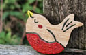 Wooden Pins and Keyrings