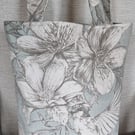 The Maria Tote Bag - Birds and Floral