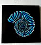 Blue Ammonite - Original Art  - Image 2