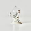 'Moon Gazing Hare'- Glass Dome Decoration