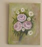 Pink Roses and Meadow Daisies - Image 2