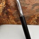 Handmade Fountain Pen in Ancient Bog Oak Wood