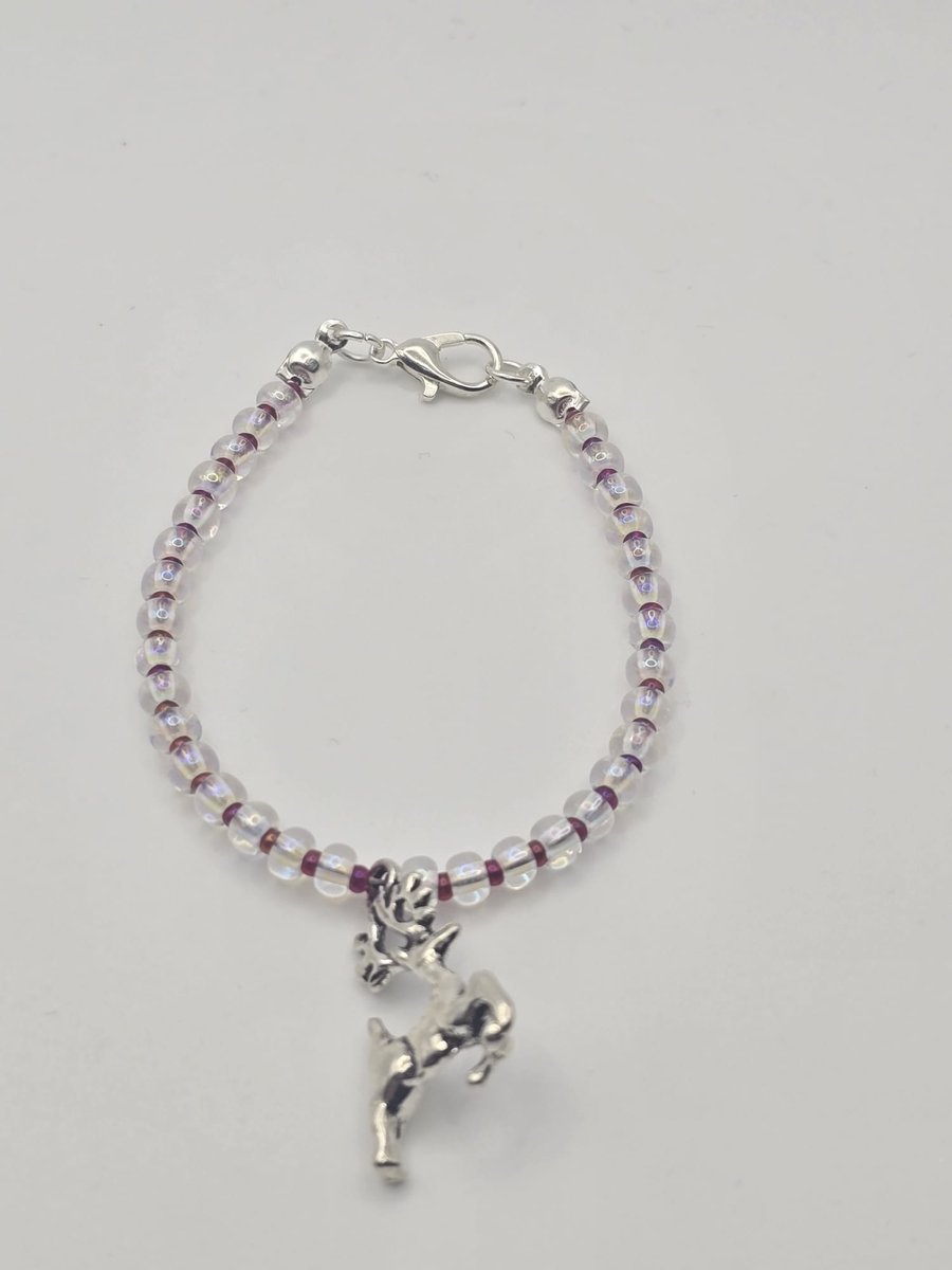 Kids Christmas Reindeer bracelet