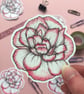 Carnation Sticker - Eco Friendly - Image 2